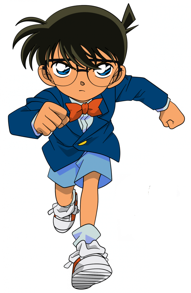 5513 Render Conan Edogawa 02 - Detective Conan Png Clipart (652x1000), Png Download