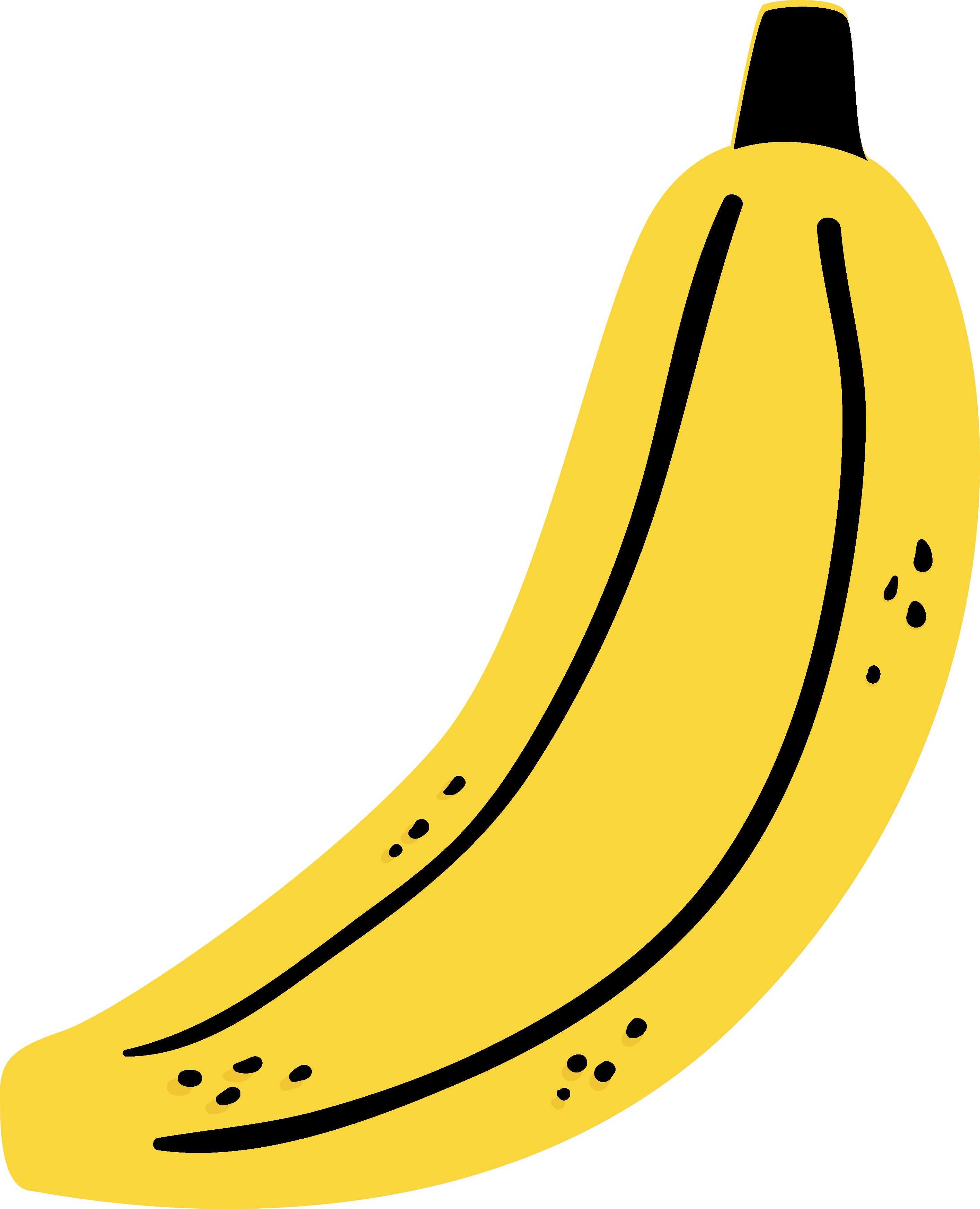 Yellow Clipart Papaya - Png Download (2829x3489), Png Download