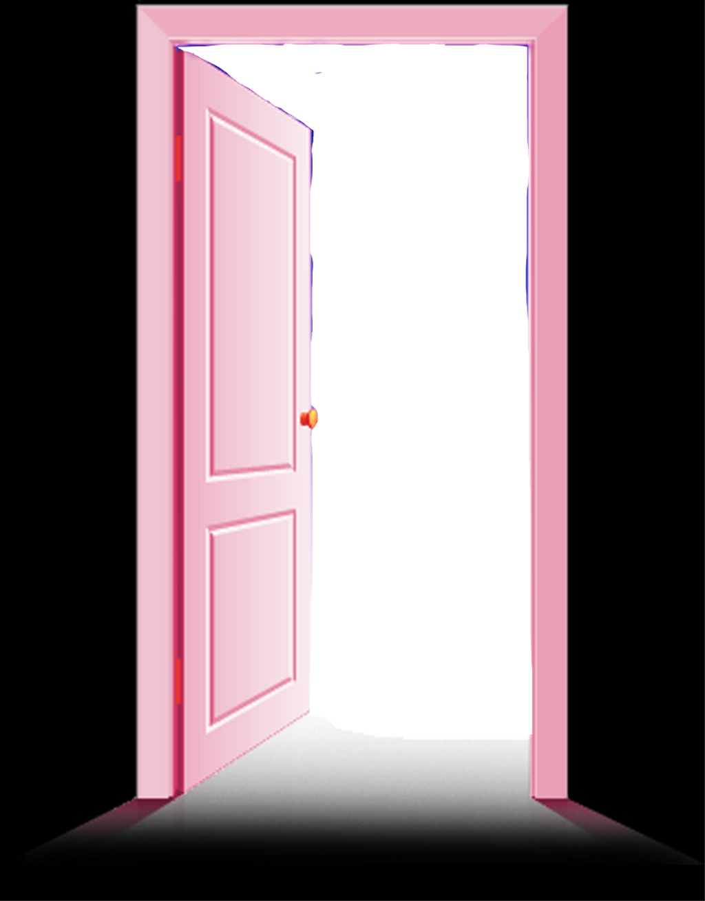 Report Abuse - Pink Open Door Png Clipart (1024x1307), Png Download
