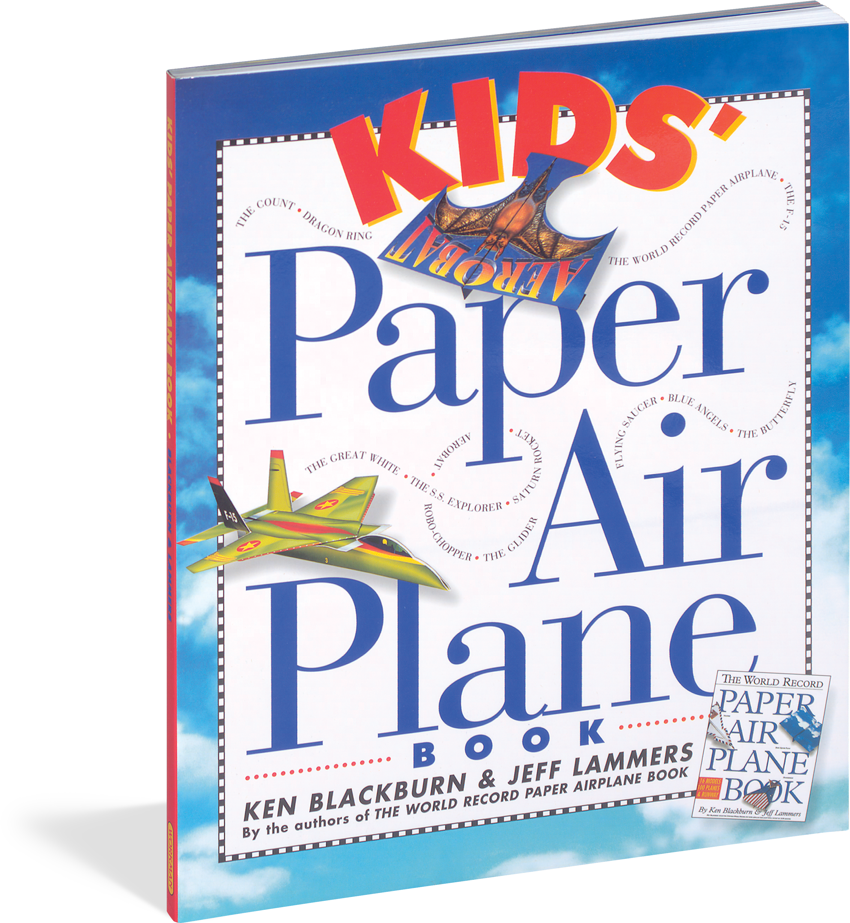 Kids' Paper Airplane Book Clipart (3000x3150), Png Download