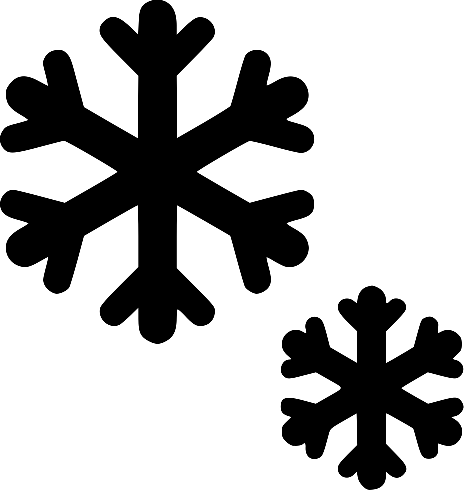 Snow Flakes Comments - Air Conditioning Icon Png Clipart (928x980), Png Download