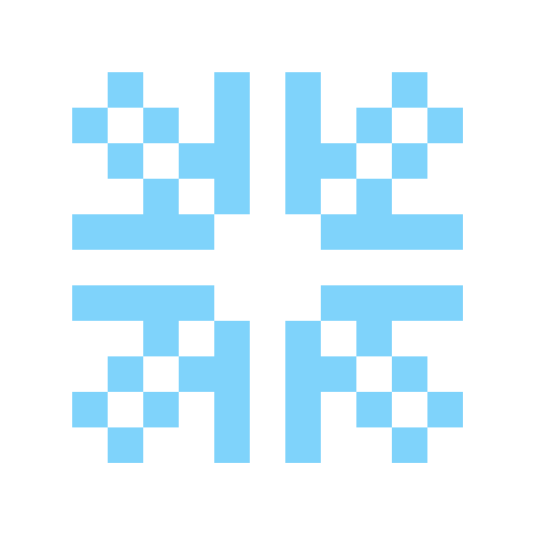 Pixel Snowflake By Mega Hikaru - Finansbank Atm Para Yatırma Clipart (522x590), Png Download