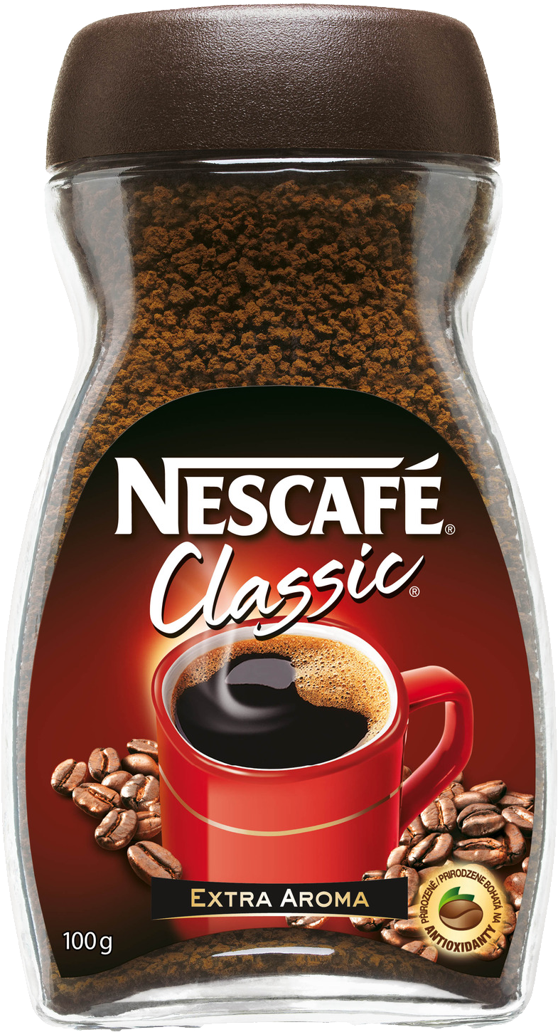 Free Png Download Coffee Jar Png Images Background - Nescafe Classic Decaf 100g Clipart (480x887), Png Download