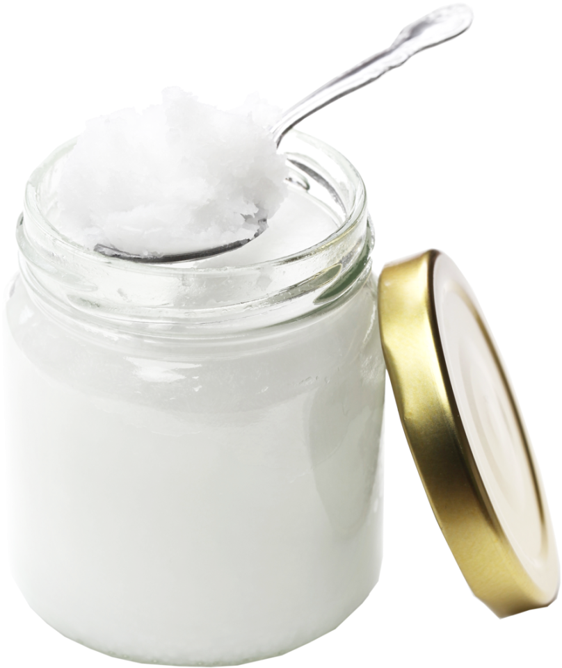 Transparent Library Coconut Transparent Oil Png Clipart (808x961), Png Download