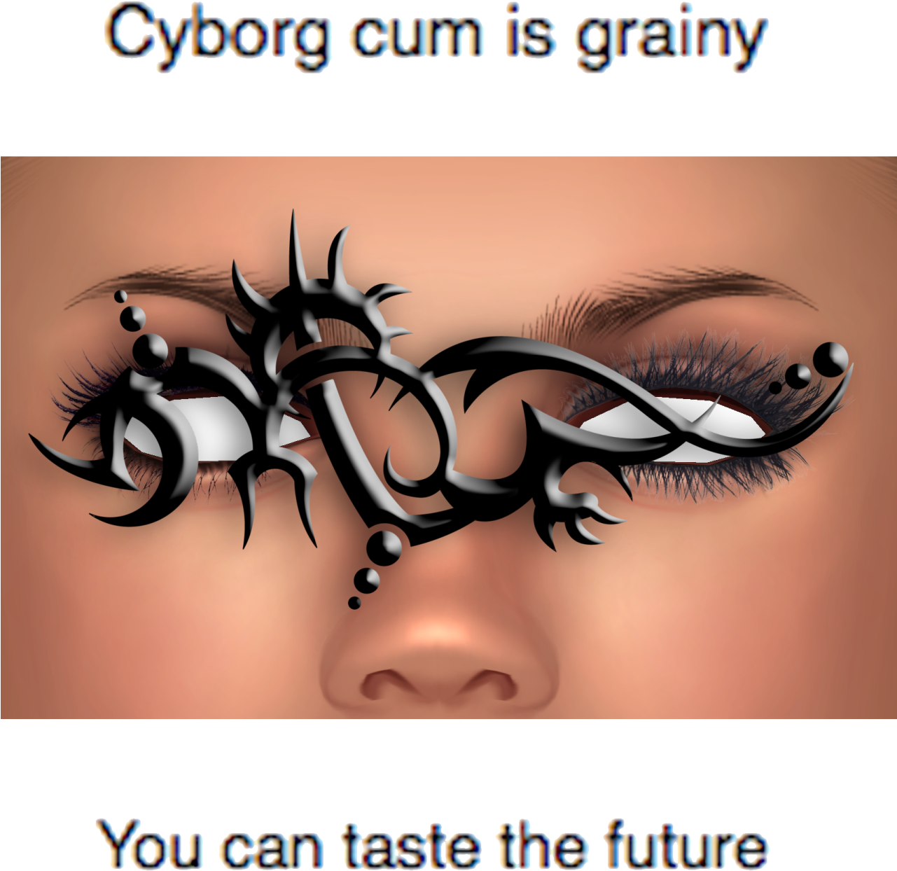 Ben Aqua Ben Aqua, Cyborg Cum Is Grainy / You Can Taste Clipart (1280x1501), Png Download