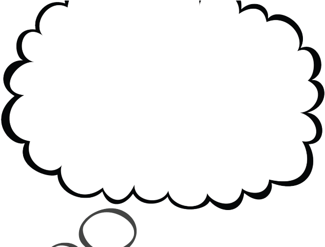 Speech Bubble Clipart Talking - Thought Bubble Clipart Transparent - Png Download (640x480), Png Download