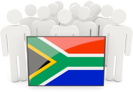 Sudafrica En El Mapamundi Clipart (640x480), Png Download
