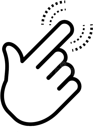 Click Png Icon Free - Click Hand Clipart (800x800), Png Download