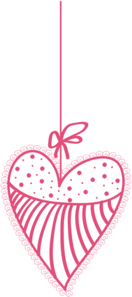 Free Png Download Decorative Heart Transparent Png - Portable Network Graphics Clipart (480x1063), Png Download