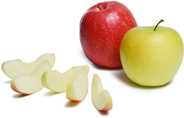 Fresh Apple Snack - Granny Smith Clipart (729x546), Png Download