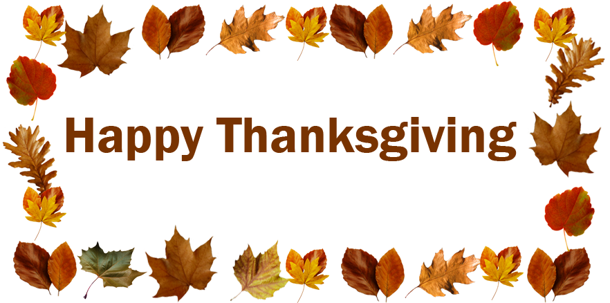 Happy Thanksgiving Clipart Freeuse - Happy Thanksgiving Wishes Png Transparent Png (886x458), Png Download