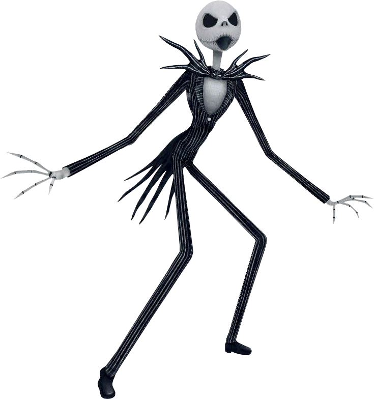 Nightmare Before Christmas Png - Nightmare Before Christmas Jack Png Clipart (735x784), Png Download