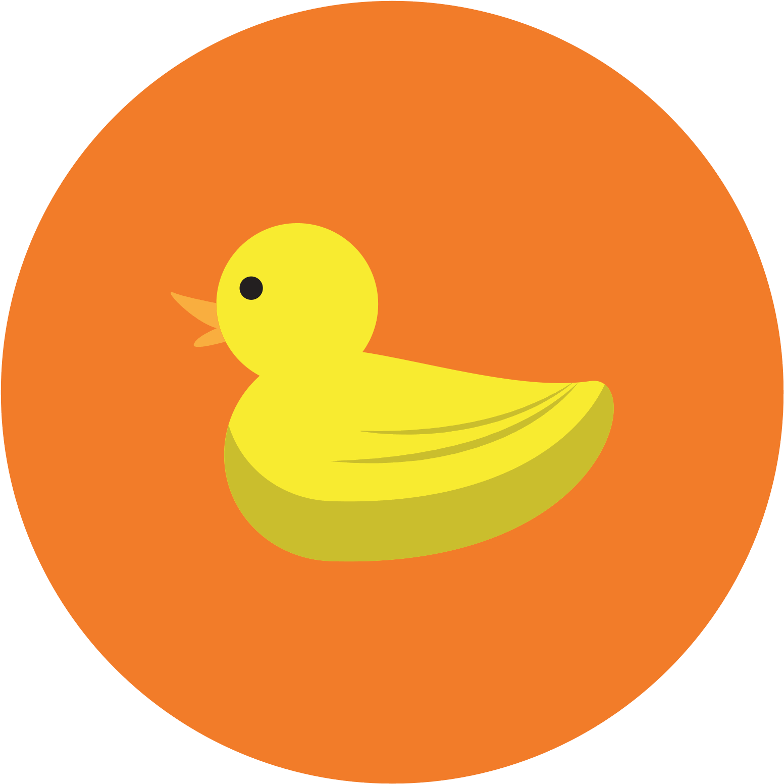 Rubber Ducky Icon Free - Gloucester Road Tube Station Clipart (1600x1600), Png Download