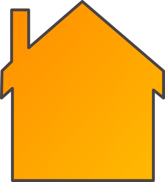 Colored Houses Clip Art - Png Download (540x598), Png Download
