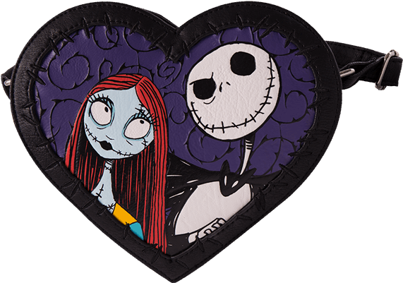 1 Of - Jack And Sally Loungefly Bag Clipart (600x600), Png Download