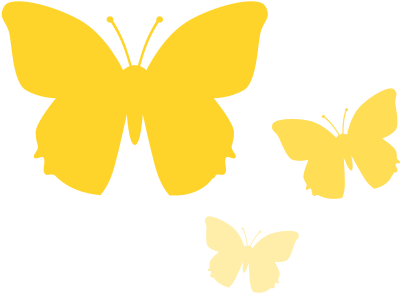 Yellow Butterfly Clipart - Png Download (800x566), Png Download