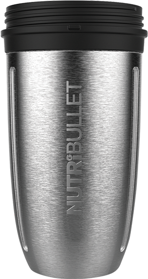 1200w Insulatedcup2 - Nutribullet Stainless Steel Cup Clipart (540x714), Png Download
