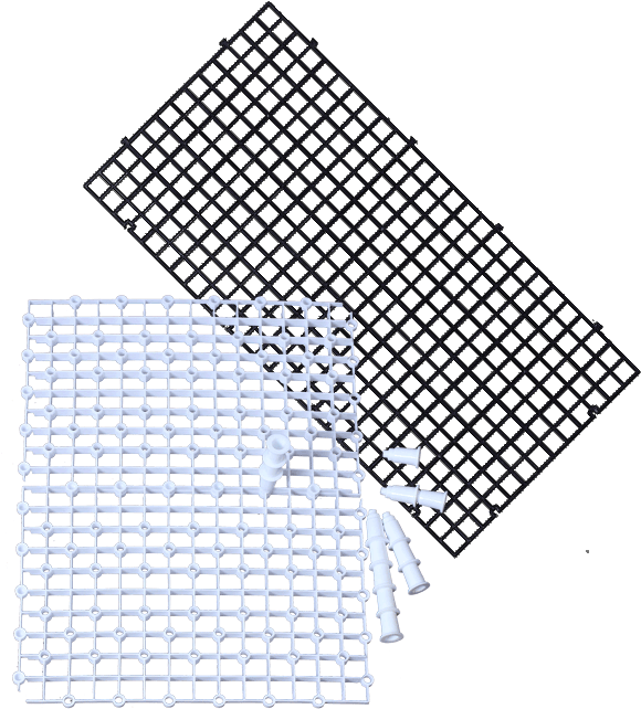 Color Classification, White Grid Plate 30*15cm Translucent - Paper Clipart (800x800), Png Download
