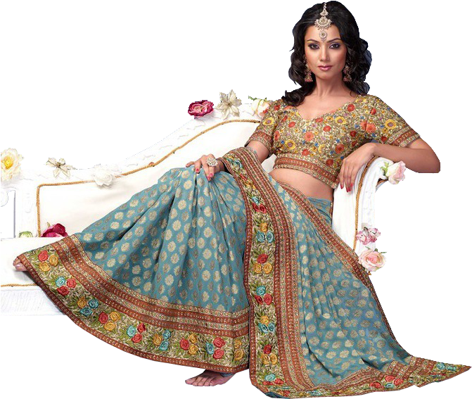 Indian Woman Model Png , Png Download Clipart (671x567), Png Download