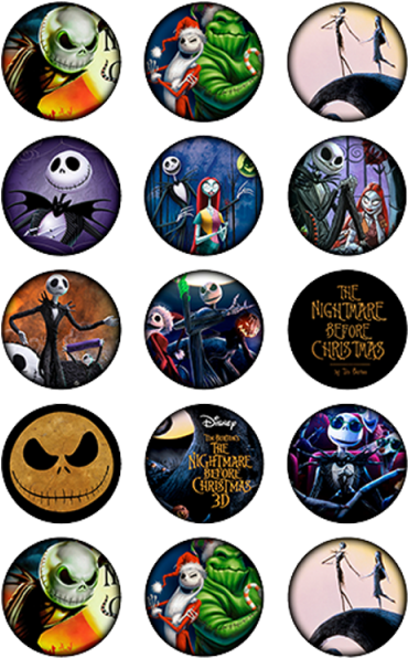 The Nightmare Before Christmas Cupcakes A - Sheree Cosmetics Born To Sparkle Clipart (600x600), Png Download