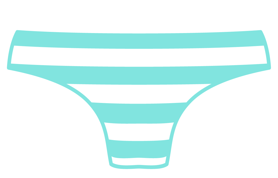 Teal-citrus - Underpants Clipart (1174x754), Png Download