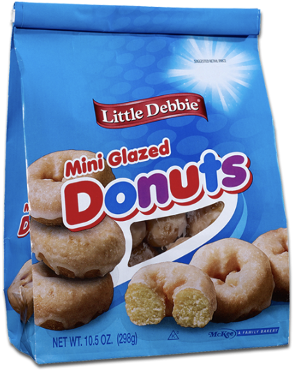 All Donuts - Little Debbie Donuts Clipart (1074x537), Png Download