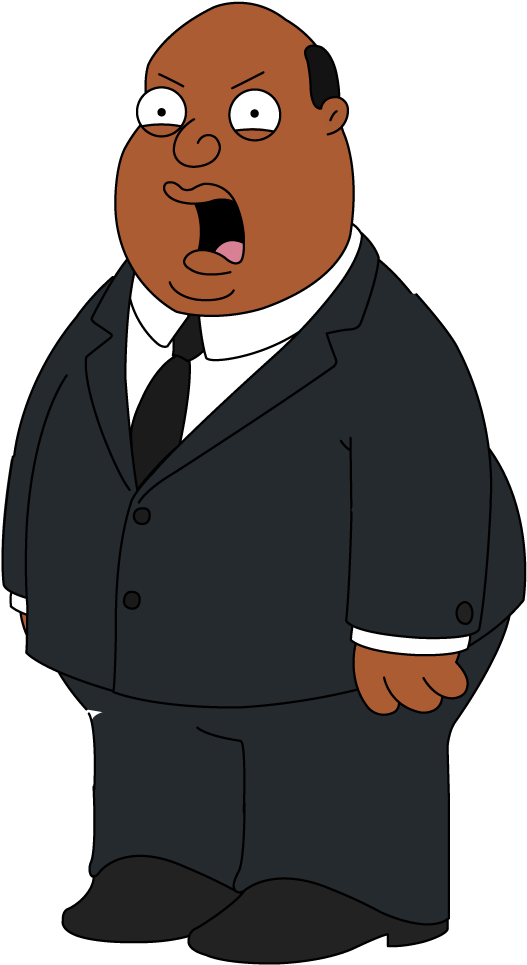 Family Guy Clipart Transparent Background - Ollie Williams Family Guy - Png Download (527x965), Png Download