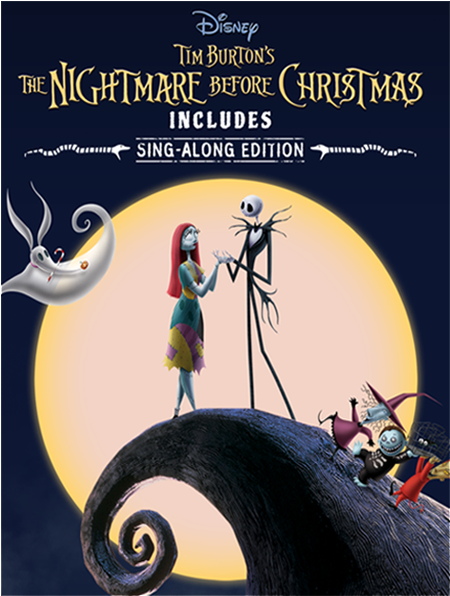 Digital - Nightmare Before Christmas 25th Anniversary Blu Ray Clipart (600x600), Png Download