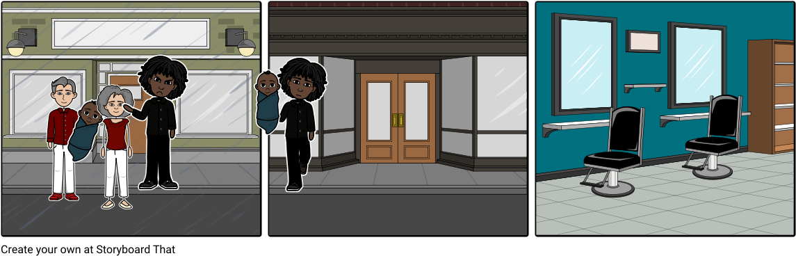 Black Guy Slaps White Lady - Cartoon Clipart (1164x385), Png Download