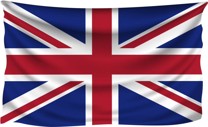 Free Png Download Uk Wrinkled Flag Clipart Png Photo - Union Jack Png Transparent Png (850x526), Png Download