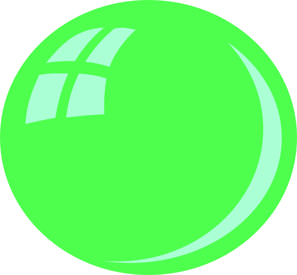 Green Bubbles Clip Art - Png Download (600x557), Png Download