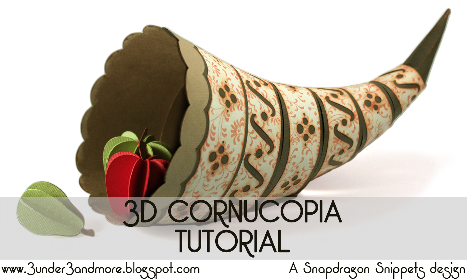 3d Cornucopia Clipart (1500x1071), Png Download