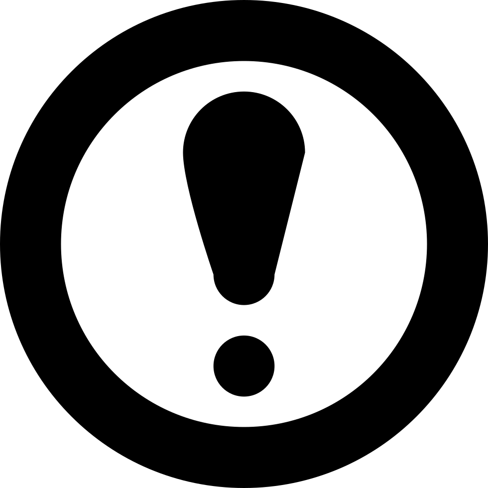 Vip Warning Sign Comments - Download Clipart - Png Download (980x980), Png Download