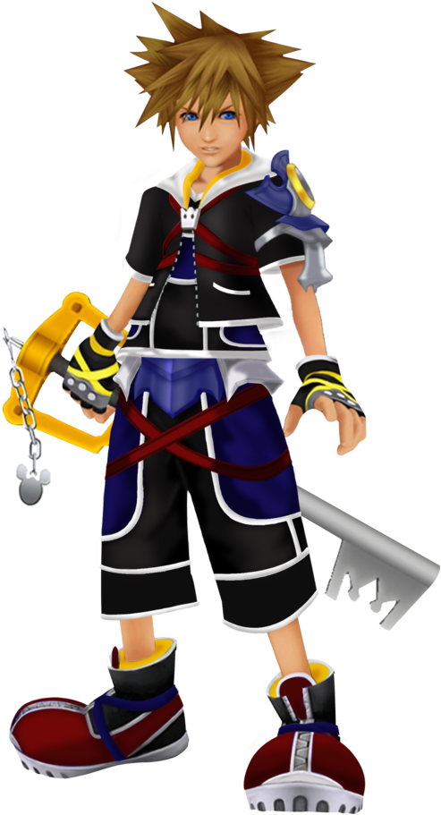 In My Honest Opinion, I Think Krystal Lily Potter's - Sora Kingdom Hearts 2 Clipart (493x911), Png Download