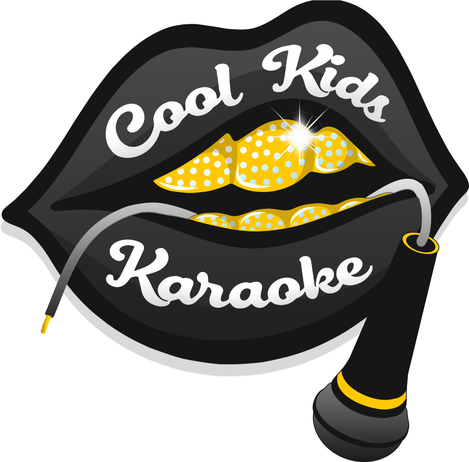 Cool Kids Karaoke - Illustration Clipart (3000x1538), Png Download