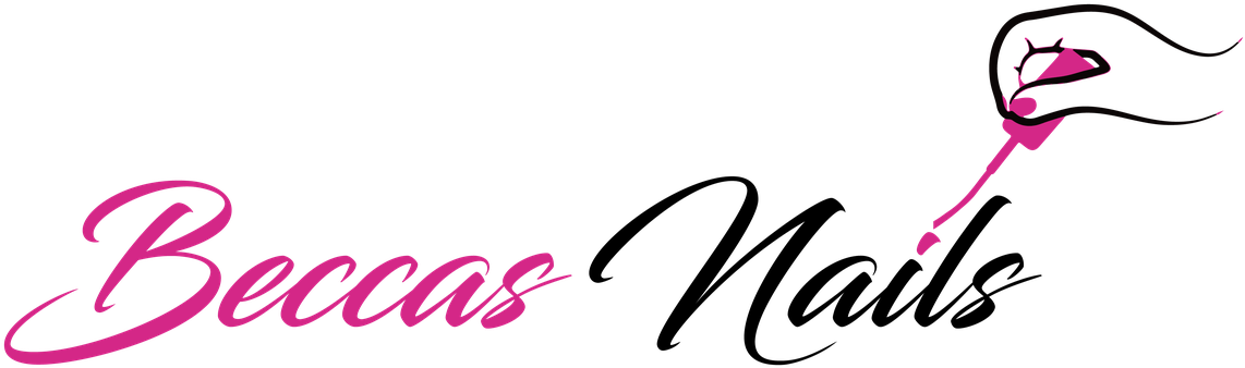 Beccas Nails-01 - Calligraphy Clipart (1280x409), Png Download