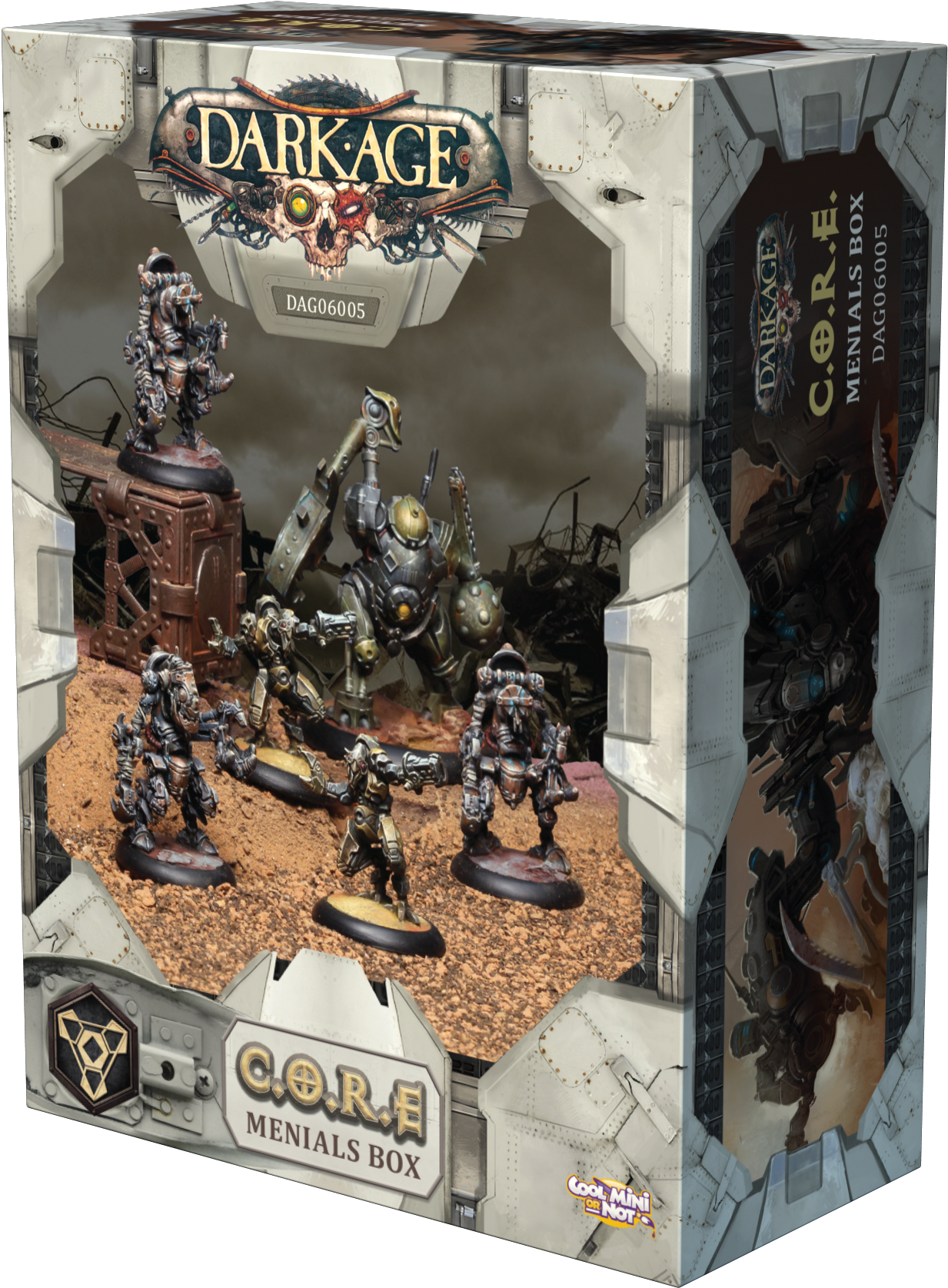 Dag06005 Core Menials Unit Box - Dark Age Core Command Box Clipart (2048x2048), Png Download