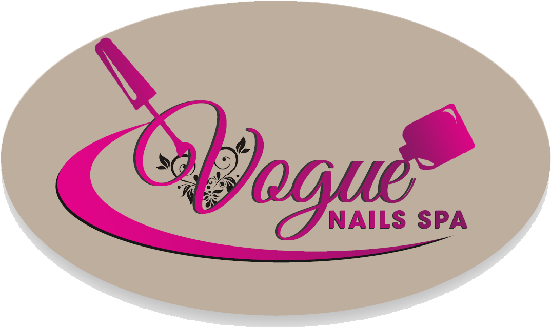 Vogue Nails Logo Clipart (1273x841), Png Download