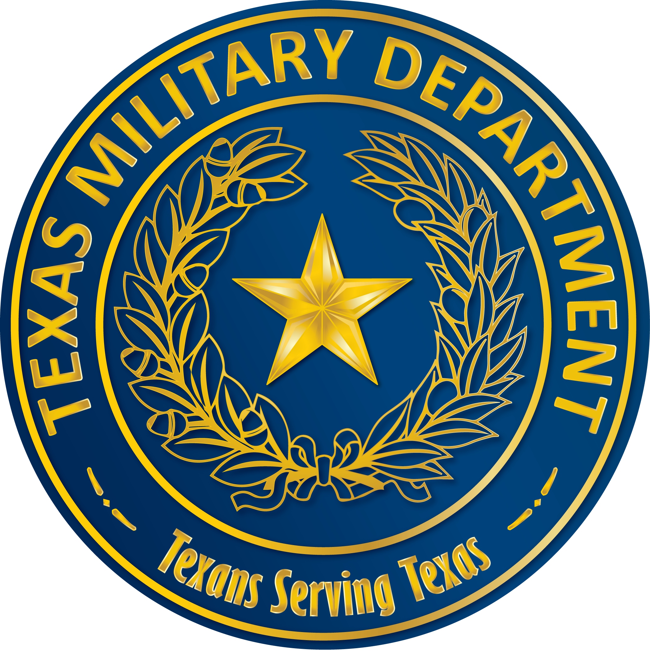 Texas Military Department Logo - Texas Military Department Clipart (2092x2096), Png Download