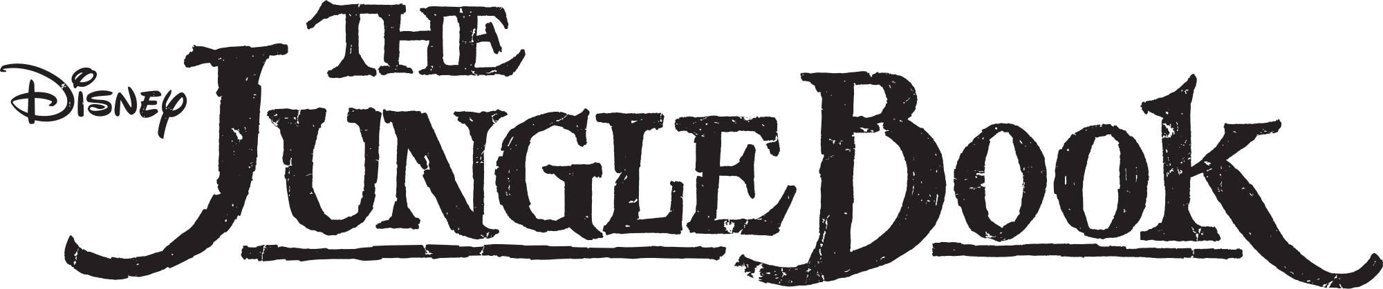 Vector Royalty Free Vector Jungle Logo - Jungle Book Logo Png Clipart (2000x419), Png Download