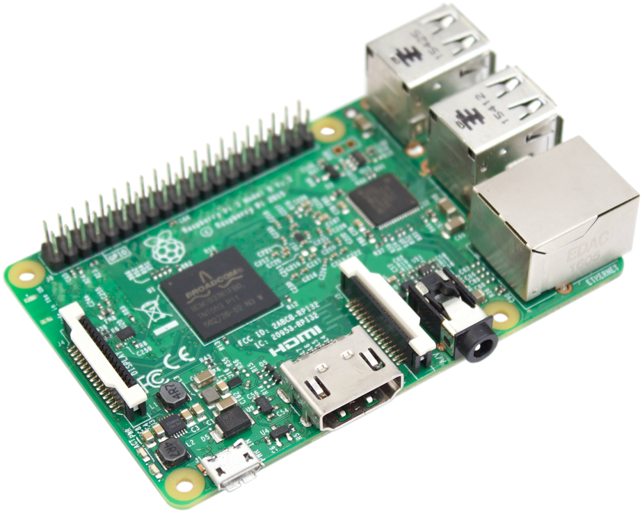 Raspberry Pi 3 Png - Raspberry Pi Clipart (1000x1000), Png Download