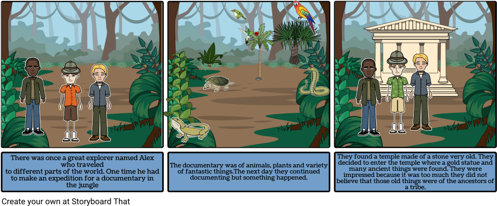 Jungle - Cartoon Clipart (989x420), Png Download