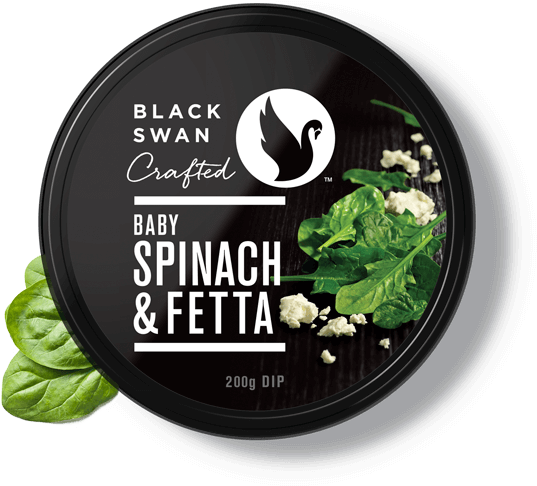 Baby Spinach & Fetta - Baby Spinach And Feta Dip Clipart (580x540), Png Download