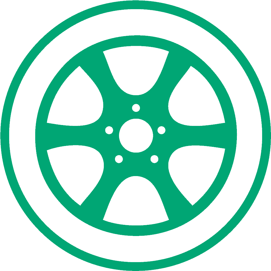 Alloy Wheel Repair - Symbol Clipart (1000x1000), Png Download