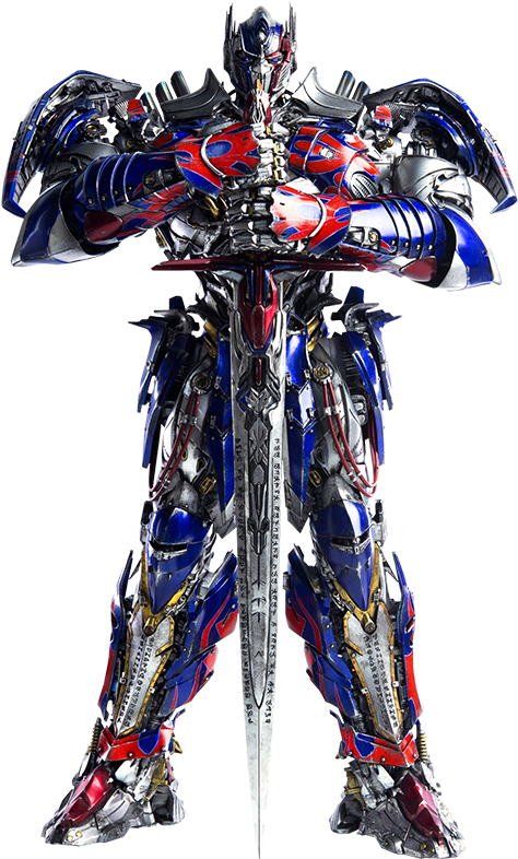 Transformers Optimus Prime Png - Optimus Prime The Last Knight Clipart (480x792), Png Download