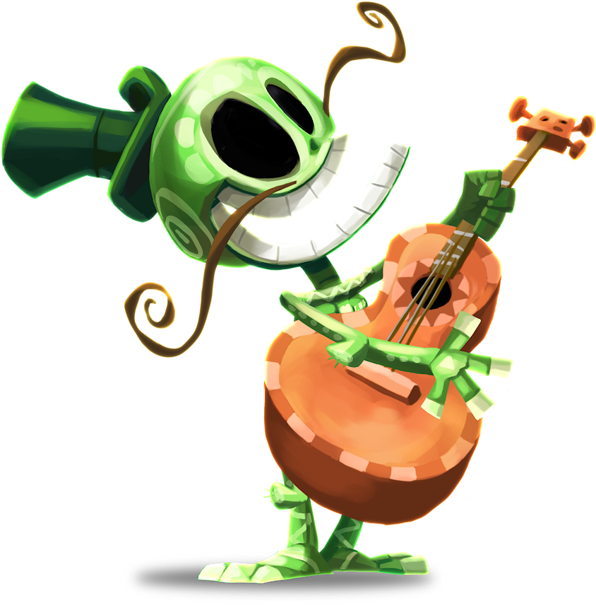 Thumb Image - Rayman Legends Mexican Skeleton Clipart (1024x1024), Png Download