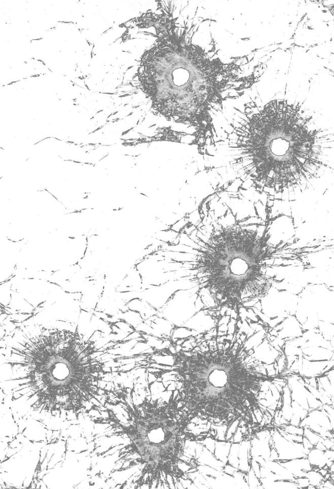 Bullet Holes Png Transparent - Glass Bullet Holes Png Clipart (650x951), Png Download