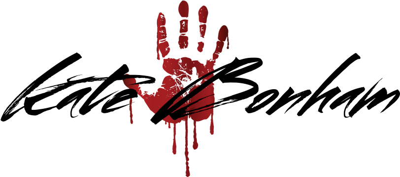Kate Bonham Bloody Hand Alternate Logo - Hand Print Clipart (990x768), Png Download