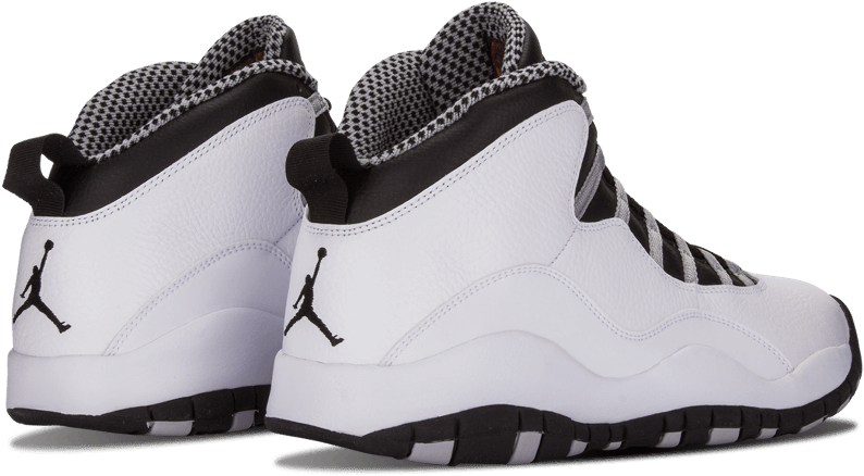 Air Jordan 10 “steel” - Sneakers Clipart (1000x600), Png Download