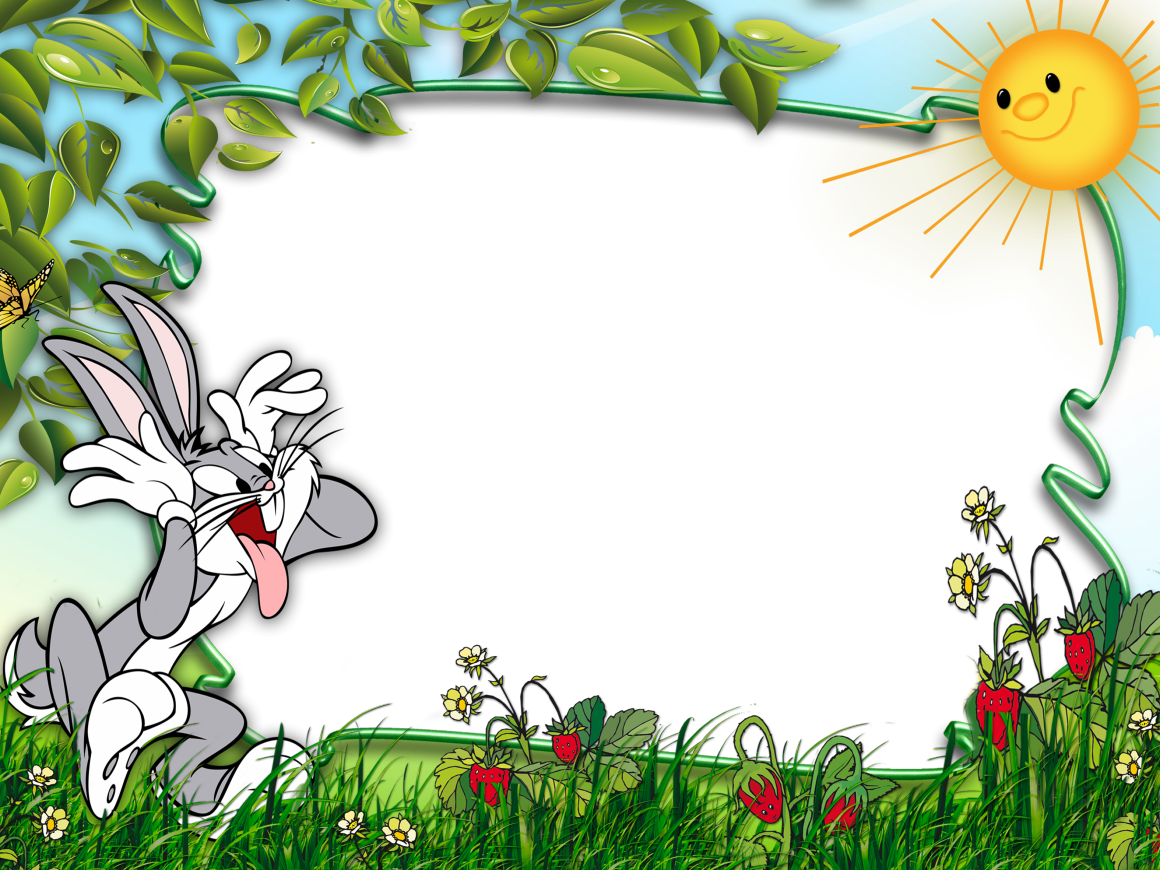 Bugs Bunny Frame - مزاحیہ شاعری Clipart (1160x870), Png Download